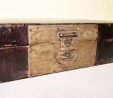 Antique Chinese Leather Box (3419), Circa mid of 19th century
