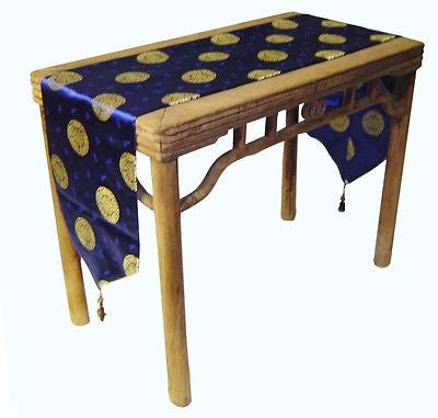 Custom-Made in USA, Art Silk Table or Bed Runner (6005)