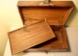 Antique Chinese Ming Stationery Chest (2599), Camphor Wood, Circa 1800-1849