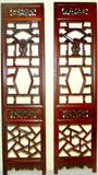 Antique Chinese Screen Panels (2710)(Pair) Cunninghamia Wood, Circa 1800-1849