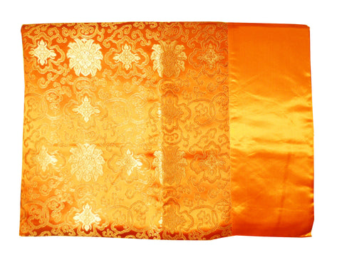 Custom-Made in USA, Art Silk Throw or Bed Scarf, (6110) Multi-Color