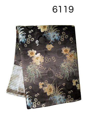 Custom-Made in USA, Art Silk Throw or Bed Scarf (6119), Multi-Color