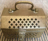Vintage Copper Potpourri Box (7014)