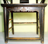 Antique Chinese High Back Arm Chair (2709), Circa 1800-1849