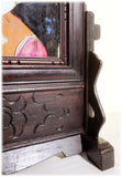 Antique Chinese Reverse Painting on Glass with Stand (2925), Circa mid 1800