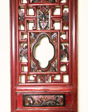 Antique Chinese Screen Panels (2949) (Pair) Cunninghamia Wood, Circa 1800-1849