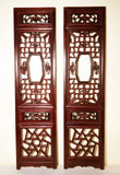 Antique Chinese Screen Panels (2968)(Pair), Cunninghamia Wood, Circa 1800-1849