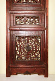 Antique Chinese Screen Panels (2976)(Pair); Cunninghamia Wood, Circa 1800-1849