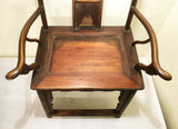 Antique Chinese High Back Arm Chairs (2991) (Pair), Circa 1800-1849
