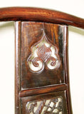 Antique Chinese High Back Arm Chairs (3393) (Pair), Circa 1800-1849