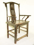 Antique Chinese High Back Arm Chairs (3393) (Pair), Circa 1800-1849