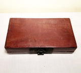 Antique Chinese Leather Box (3443), Circa mid of 19th century