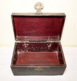Antique Chinese Leather Box (3488), Circa mid of 19th century