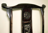 Antique Chinese High Back Arm Chairs (3513)(Pair), Circa 1800-1849
