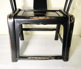 Antique Chinese High Back Arm Chairs (5892)(Pair), Circa 1800-1849