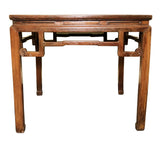 Antique Ming Square Dining/Game Table (3585), Zelcova, Circa 1800-1849