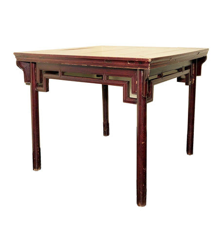 Antique Ming Square Dining/Game Table (3586), Circa 1800-1849