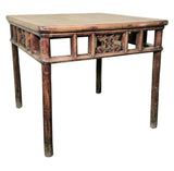 Antique Ming Square Dining/Game Table (3590), Circa 1800-1849