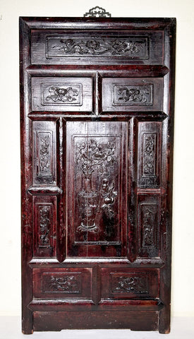 Antique Chinese Gold Gilt Temple Carved Panel (3623), circa 1800-1849