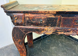 Antique Tall Temple Altar Table (3705), Zelkowa Wood, Circa 1800-1949