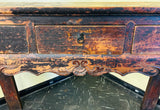 Antique Tall Temple Altar Table (3705), Zelkowa Wood, Circa 1800-1949
