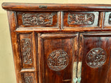Antique Chinese Carved Cabinet (3708), Circa 1800-1849