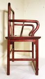 Antique Chinese Ming Arm Chairs (5056) (Pair), Cypress/Elm Wood, Circa 1800-1849