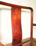 Antique Chinese Ming Arm Chairs (5056) (Pair), Cypress/Elm Wood, Circa 1800-1849