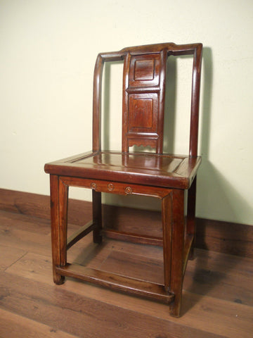 Antique Chinese Ming Chair (5797), Zelkova Wood, Circa 1800-1949
