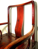 Antique Chinese Ming Arm Chairs (5882) (Pair), Cypress/Elm Wood, Circa 1800-1849