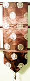 Custom-Made in USA, Art Silk Table or Bed Runner (6027)