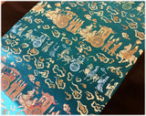 Custom-Made in USA, Art Silk Table or Bed Runner (6029)