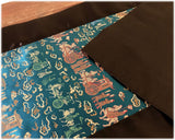 Custom-Made in USA, Art Silk Table or Bed Runner (6029)
