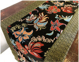 Custom-Made in USA, Art Silk Table or Bed Runner (6030)