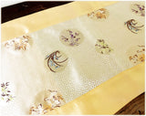 Custom-Made in USA, Art Silk Table or Bed Runner (6036)