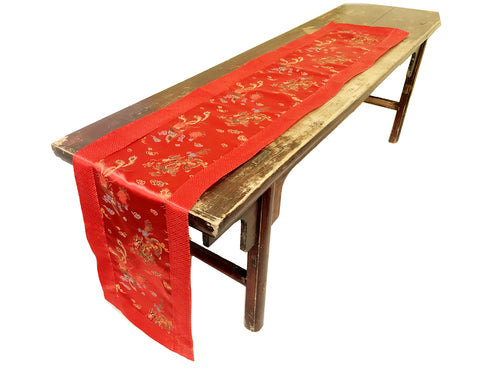 Custom-Made in USA, Art Silk Table or Bed Runner (6037) (Copy)