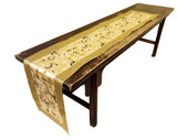 Custom-Made in USA, Art Silk Table or Bed Runner (6039)
