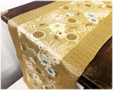 Custom-Made in USA, Art Silk Table or Bed Runner (6045)