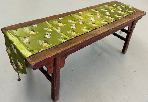 Custom-Made in USA, Art Silk Table or Bed Runner (6048)