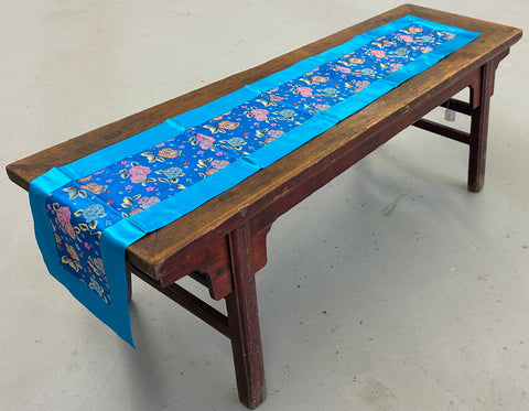 Custom-Made in USA, Art Silk Table or Bed Runner (6051)