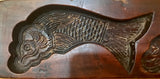 Antique Hand Carved Wooden Candy/Cookie/Cake Mold (7259), Circa Late of 1800