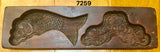 Antique Hand Carved Wooden Candy/Cookie/Cake Mold (7259), Circa Late of 1800