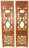 Antique Chinese Screen Panels (5018) (Pair), Circa 1800-1849