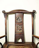 Antique Chinese High Back Arm Chairs (5494) (Pair), Circa 1800-1849