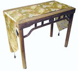 Custom-Made in USA, Art Silk Table or Bed Runner, Multi Color