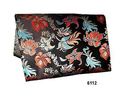 Custom-Made in USA, Art Silk Throw or Bed Scarf (6112), Multi-Color