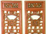 Antique Chinese Screen Panels (5018) (One Pair) Cunninghamia Wood, 1800-1849