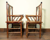 Antique Chinese Arm Chairs (5049), High Back, Circa 1800-1849