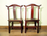 Antique Chinese High Back Chairs (Pair) (5767), Circa 1800-1849