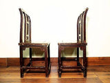 Antique Chinese Ming Chairs (5648) (Pair), Zelkova Wood, Circa 1800-1949